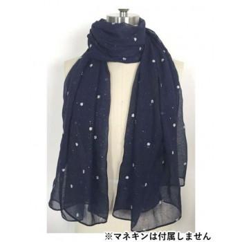 フレンズヒル ストール トゥインクルスター ネイビー GS-201-508 : A