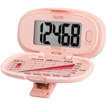 TANITA タニタ 歩数計 ピンク PD-645 メール便対応商品 : A-life Shop
