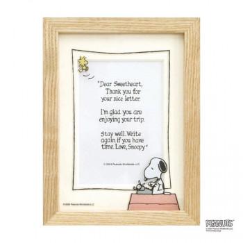 爆買 A.P.J. アートプリントジャパン SNOOPY スヌーピー PEANUTS インテリアフレーム キャビネ 1000134511
