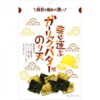 まるか食品 幸せ運ぶガーリックバター味のり天 65g(12×4) |b03 まるか食品 幸せ運ぶガーリックバター味のり天 65g(12×4) 代引き不可