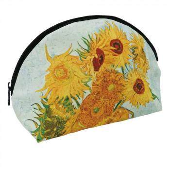 爆買 名画マルチポーチ ゴッホ 「ひまわりII」 AU-00822 : A-life Shop