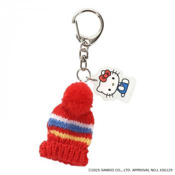 ゾーウィー サンリオ ミニチュアニットチャーム ニット帽 ハローキティ