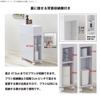 爆買 サン・ハーベスト 多機能トイレラック(引き出し付き) WJ-2402 WH ホワイト 代引き不可