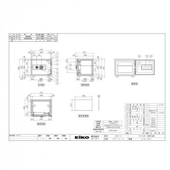 爆買 エーコー(EIKO) STANDARD 小型耐火金庫 ダイヤル式 BES-9 代引き不可_1