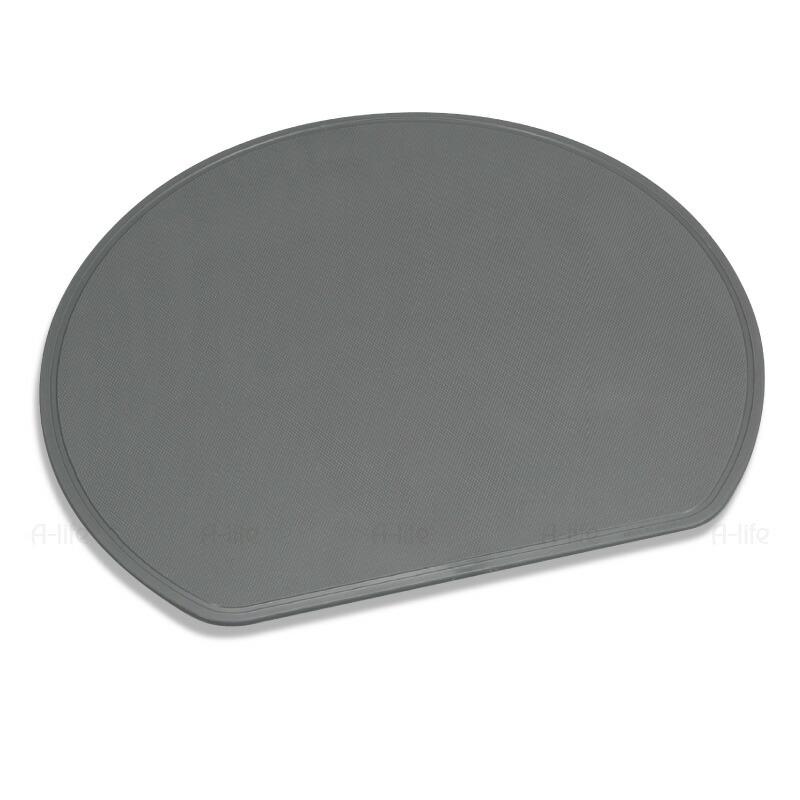 爆買 耐熱 抗菌 半月 まな板 グレー 日本製 耐熱エラストマー