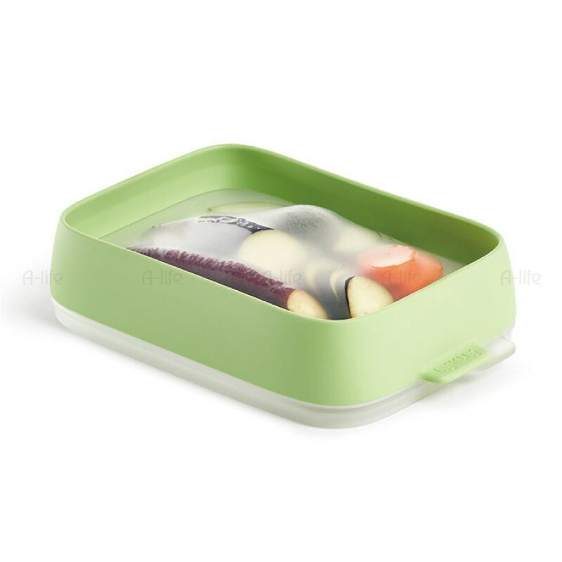 Lekue (ルクエ) シールトレー 1個 シリコンラップ トレイ シリコン