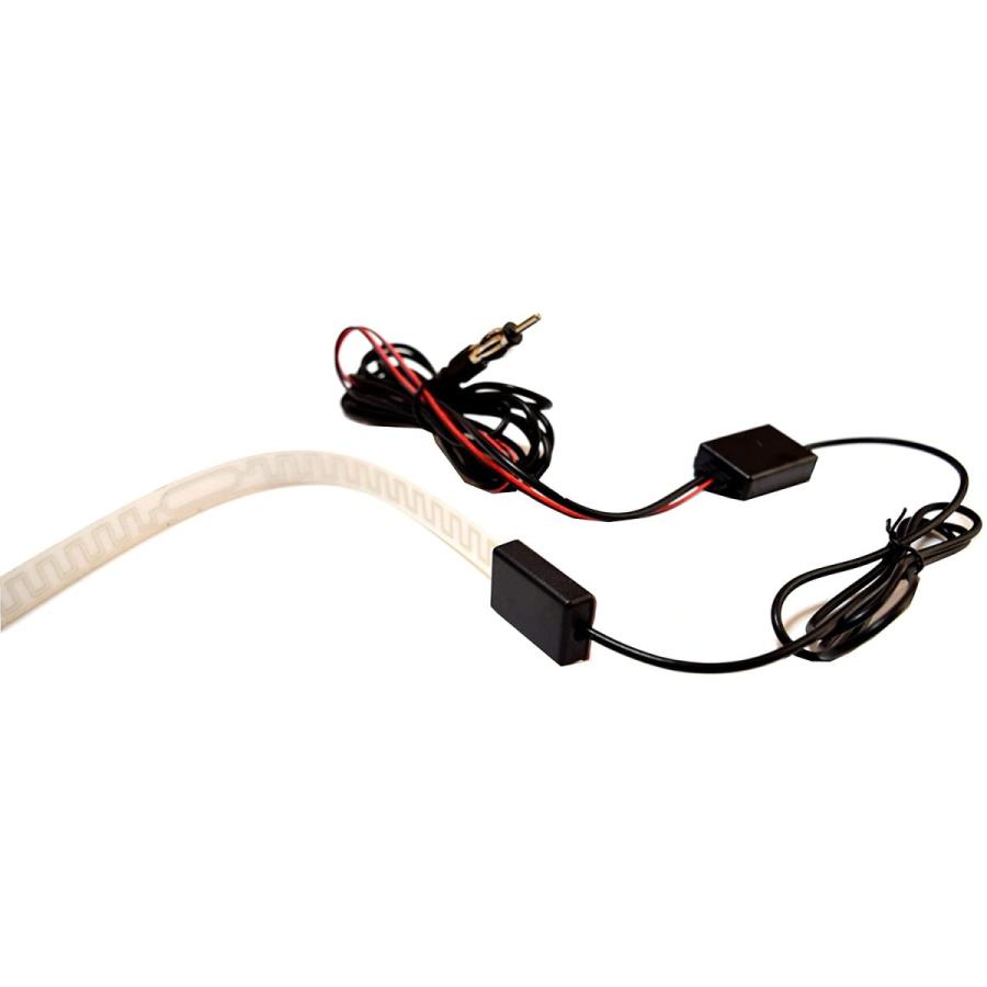 人気商品 Fm Am 受信 増幅 フィルム アンテナ 車 船 舶 用 ラジオ ブースター付 カー オーディオ Dc12v 信号増幅 Heartlandgolfpark Com