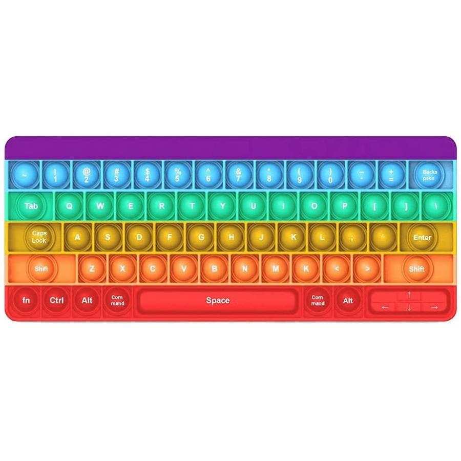 スクイーズ玩具 ストレス解消グッズ プッシュポップ キーボード カラフル 文字付き フィジェットおもちゃ 知育 おもちゃ ボードゲーム カラフル プレゼント A Brksm 265 A Lifeshop 通販 Yahoo ショッピング
