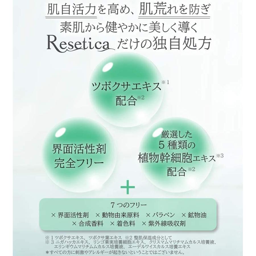 Resetica リセチカ モイストベールクリーム 30g ナチュラルコスメ クリーム シカクリーム CICA 植物幹細胞エキス 植物由来 高保湿 目元 乾燥小じわ｜a-lifeshop｜04