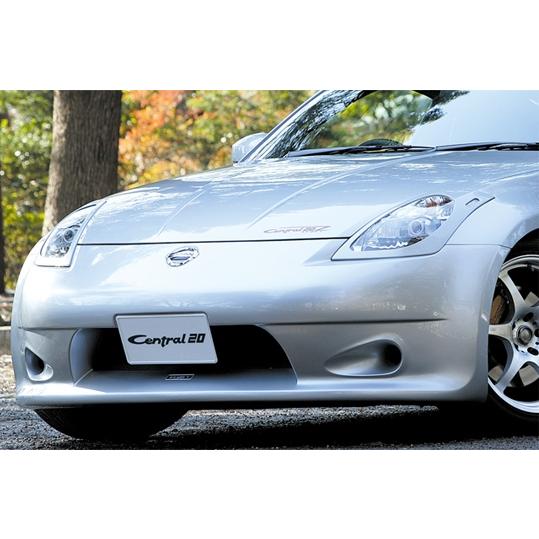 z33 フロントバンパースポイラー セントラル20 別途 メーカー不明サイドあり セントラル20」フェアレディZ（Z33）用フロントバンパー Ver.1