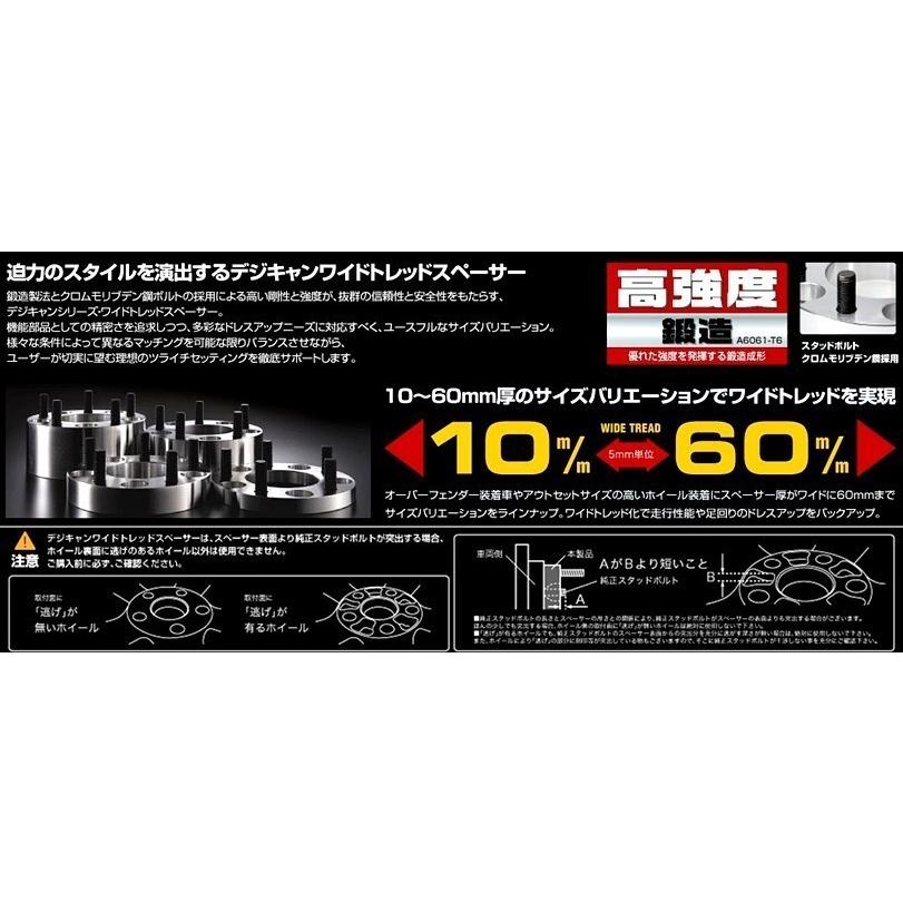 シルクブレイズ DIGICAM」汎用ワイドトレッドスペーサー（厚み：55mm