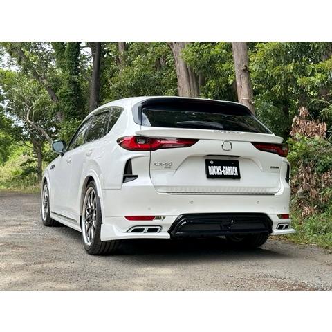 マツダ CX-60リアゲートスポイラーFRP製 ダックスガーデン製 【送料無料】 マツダ CX-60リアゲートスポイラーFRP製 ダックスガーデン製
