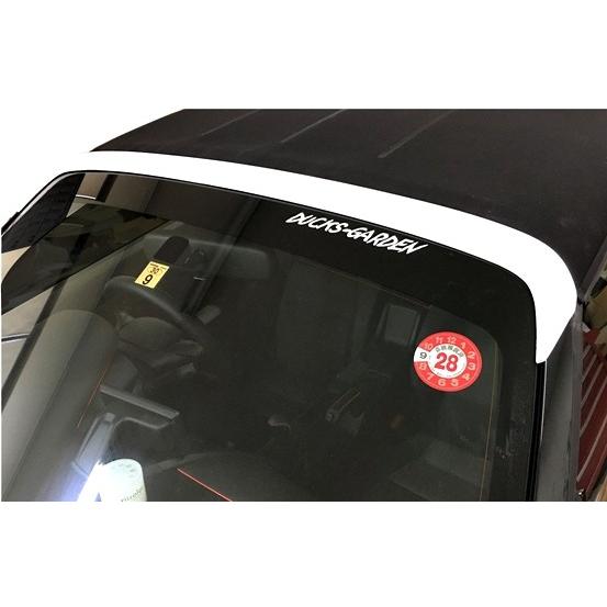 ダックスガーデン」S660（JW5）用Aピラートップ はちまきスポイラー