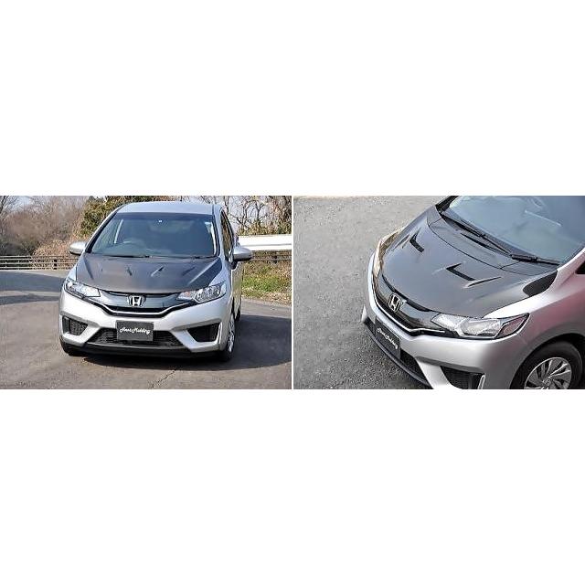 ホンダ GDフィット カーボンボンネット