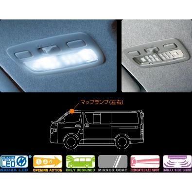 ギャラクス GARAX」200系ハイエース（TRH/KDH200系）片側