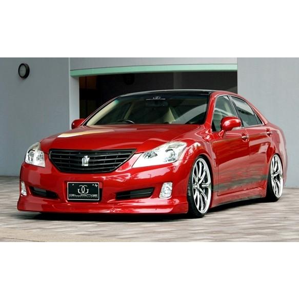 200前期クラウンロイヤル　バタフライシステム　フロントハーフスポイラー CROWN ROYAL クラウン ロイヤル GRS200系 エアロパーツ フロント