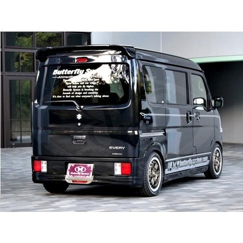 バタフライシステム GLANZ」エブリイ バン(DA17V)ハイルーフ用 バタフライシステム GLANZ」エブリイ バン(DA17V)ハイルーフ用