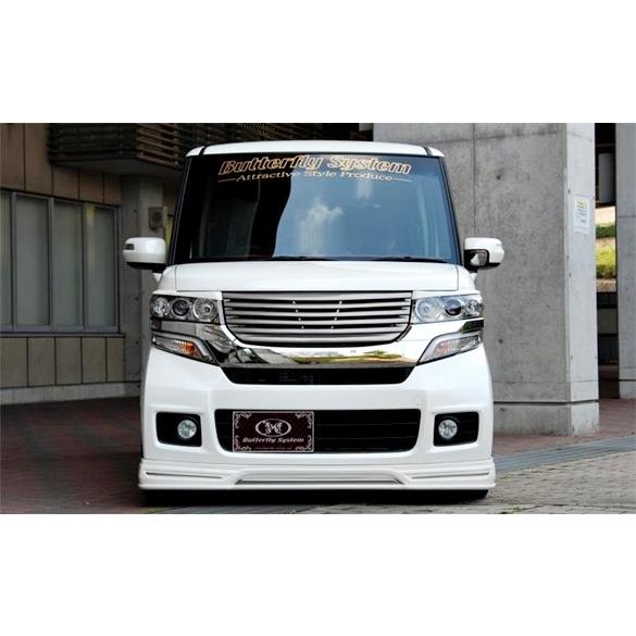 N-BOX JF1 JF2 無限 フロントグリル 送料込み バタフライシステム GLANZ」N-BOX カスタム（JF1/JF2）用フロント