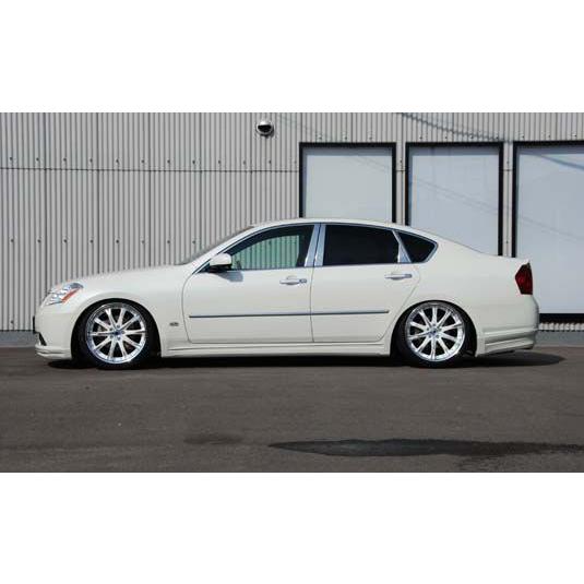 バタフライシステム GLANZ」フーガ GT（Y50）前期用ハーフエアロ3点