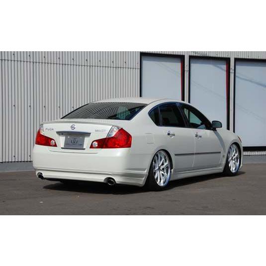 バタフライシステム GLANZ」フーガ GT（Y50）前期用ハーフエアロ3点