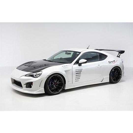 イングス N-SPEC」BRZ（ZC6）前期用リアマッドエアロ3点セット（FRP