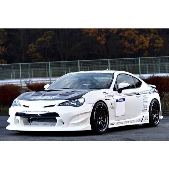 イングス N-SPEC」BRZ（ZC6）後期用バンパーエアロ3点セット（FRP 