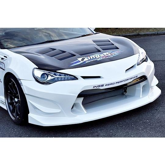 イングス 「イングス N-SPEC」BRZ（ZC6）後期用バンパーエアロ3点 