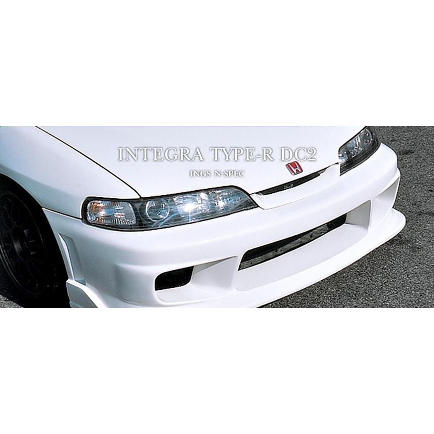 「イングス N-SPEC」インテグラ（DC2）後期用エアロ３点セット（FRP）（塗装可）の画像