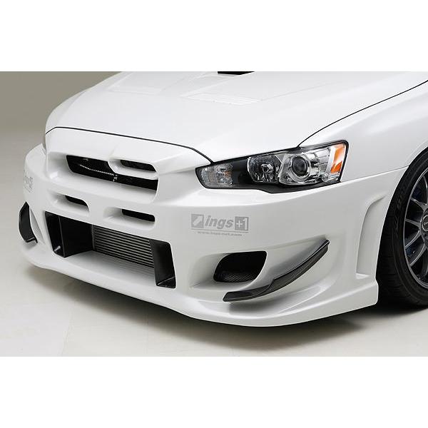 イングス N-SPEC」ランサー EvoX（CZ4A）用バンパー専用フロント