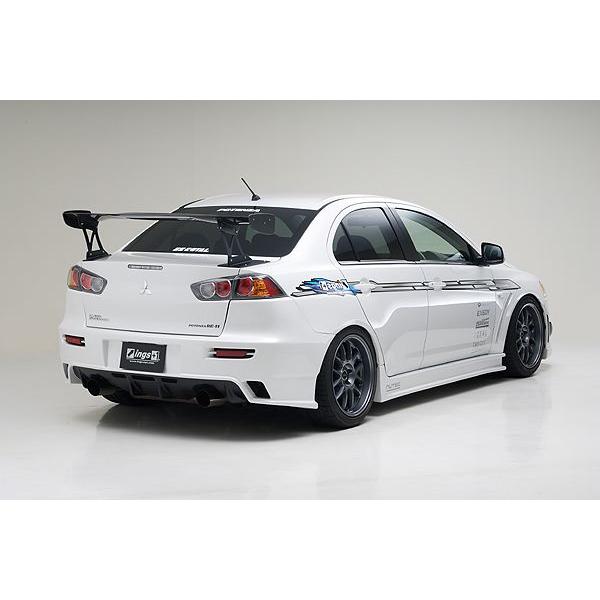 イングス N-SPEC」ランサー EvoX（CZ4A）用エアロ3点セット（FRP