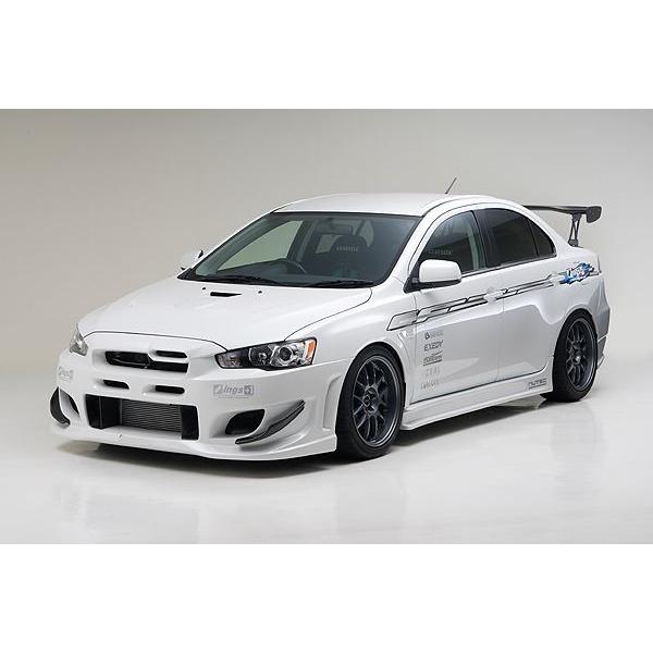 イングス N-SPEC」ランサー EvoX（CZ4A）用サイドステップx左右（FRP