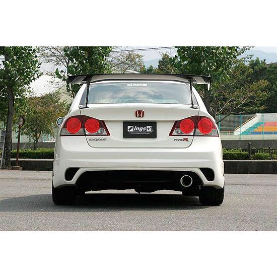 イングス N-SPEC」シビック（FD2）TypeR用リアバンパー（FRP）（塗装可