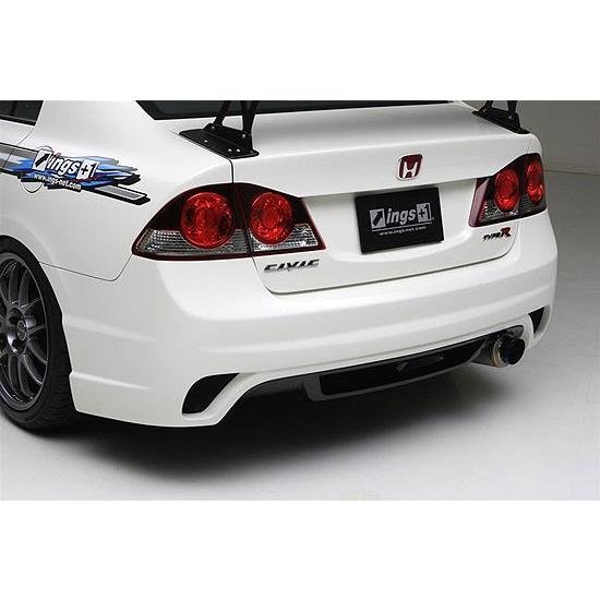 「イングス N-SPEC」シビック（FD2）TypeR用エアロ３点セット（FRP）（塗装可）の画像