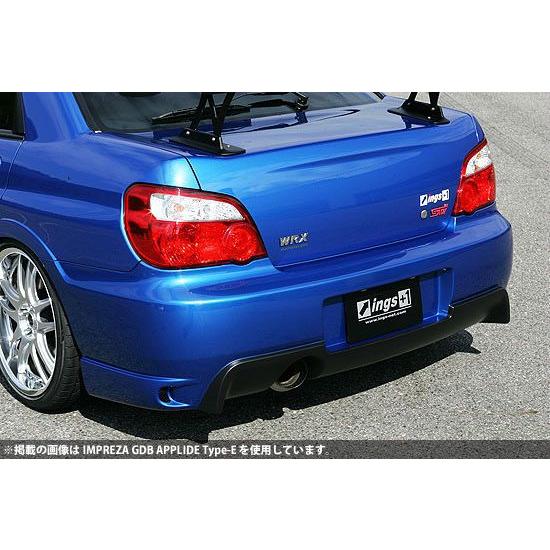 イングス N-SPEC」インプレッサ WRX STi（GDB-F/G）用バンパーエアロ3