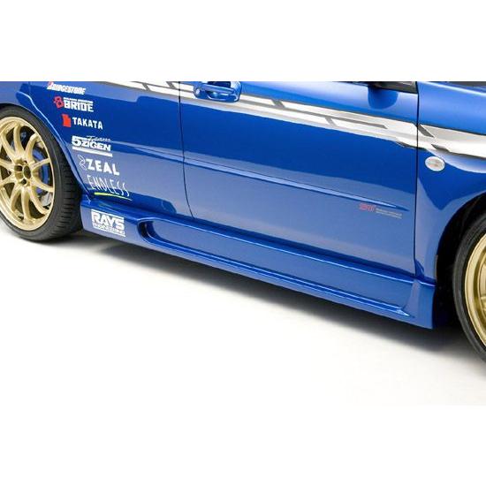 「イングス N-SPEC」インプレッサ WRX STi（GDB-F/G）用エアロ３点セット（ハイブリッドエアロ）（塗装可）の画像