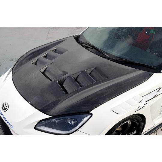 イングス N-SPEC」GR86（ZN8）用エアロボンネット（レース仕様/綾織り