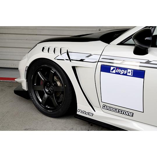 イングス N-SPEC」GR86（ZN8）用+9mm フロントワイドエアロフェンダー
