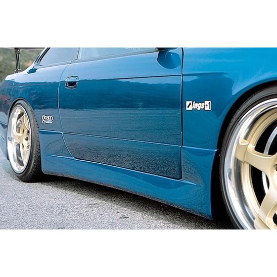 イングス N-SPEC」シルビア（S14）前期用サイドステップx左右（塗装可 