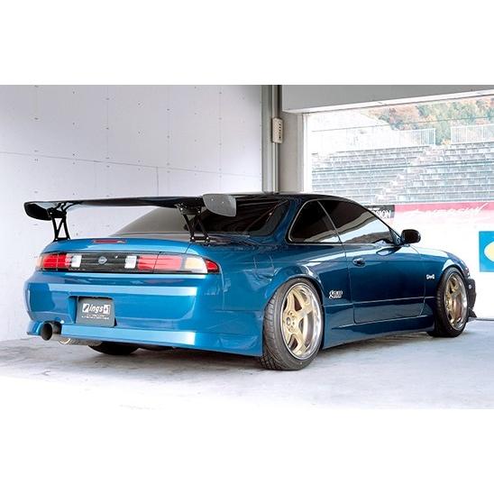 イングス N-SPEC」シルビア（S14）後期用エアロ4点セット Type1（塗装