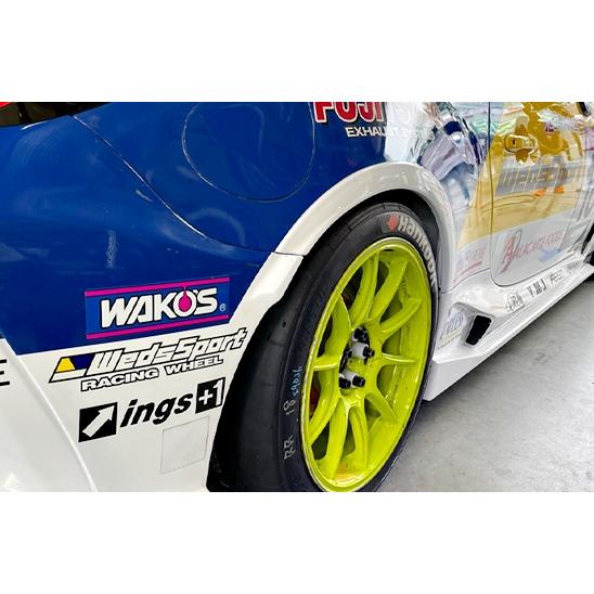 イングス N-SPEC」BRZ（ZD8）用リアフェンダーアーチカバー（ABS）x