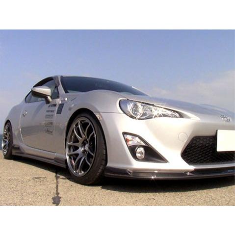 j-blood」86（ZN6）前期用カーボン製フロントリップスポイラー（クリア