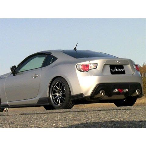 aiueobrz サイドアンダースポイラー リアアンダースポイラー ZN6 86 後期 3D☆STAR リアアンダースポイラー : エアロ.カスタム