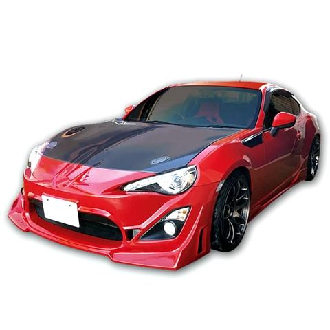 j-blood」86（ZN6）用フロントバンパースポイラー（FRP）（塗装可