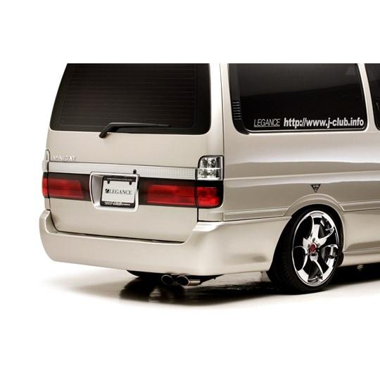 J-CLUB レガンス」100系ハイエース用リアバンパー（塗装可） : 総合