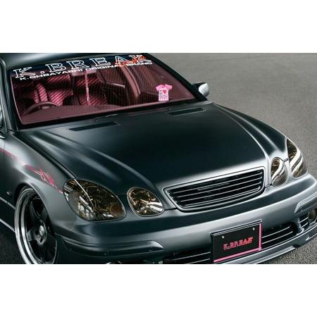 16アリストフロントエアロバンパー K-BREAK 「ケイブレイク PLATINUM」16系アリスト（JZS160/JZS161）用