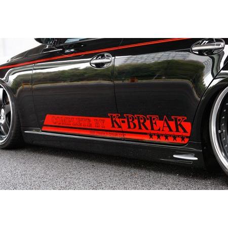 マークx 120 サイドステップ K-BREAK K-BREAK 「ケイブレイク PLATINUM」マークX（GRX120）用サイドステップ