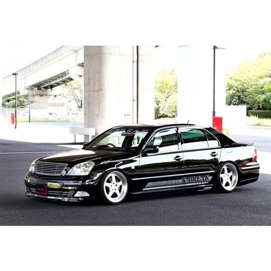 てとさん専用30セルシオ K-BREAK ケイブレイク フロントエアロ T セルシオ 30 前期 TypeV エアロ3点セット プラチナム K-BREAK