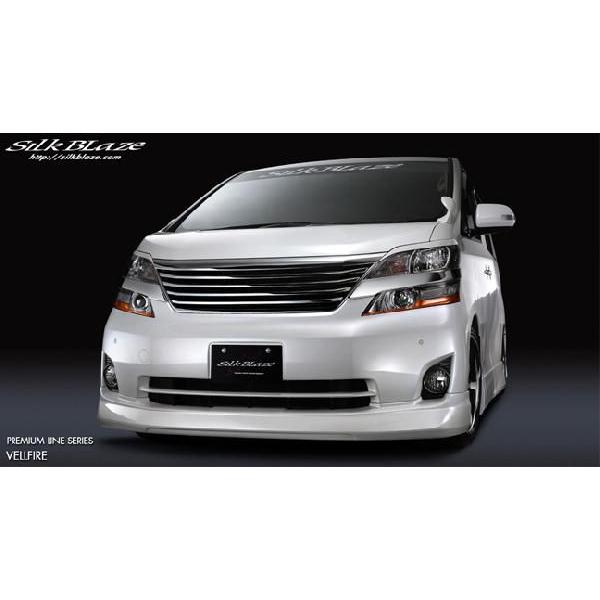 「Kspec/PREMIUM」20系ヴェルファイア V/X（ANH/GGH20・25W）前期用エアロ３点セット Ver.I（塗装可）