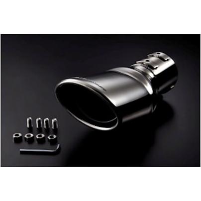 30アルファード　SilkBlaze　シルクブレイズマフラーカッター SilkBlaze マフラーカッター [シルバー/オーバル]【30系