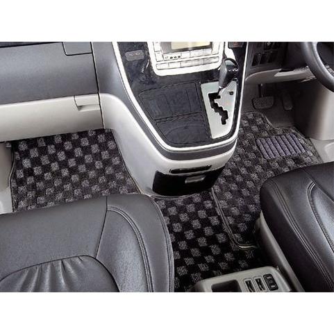流行に アルティナ Kspec イプサム Acm21w Acm26w 6人乗 寒冷地仕様車用プレミアムフロアマット ８枚セット ブラックチェック 新発売の Www Intime Univ Org